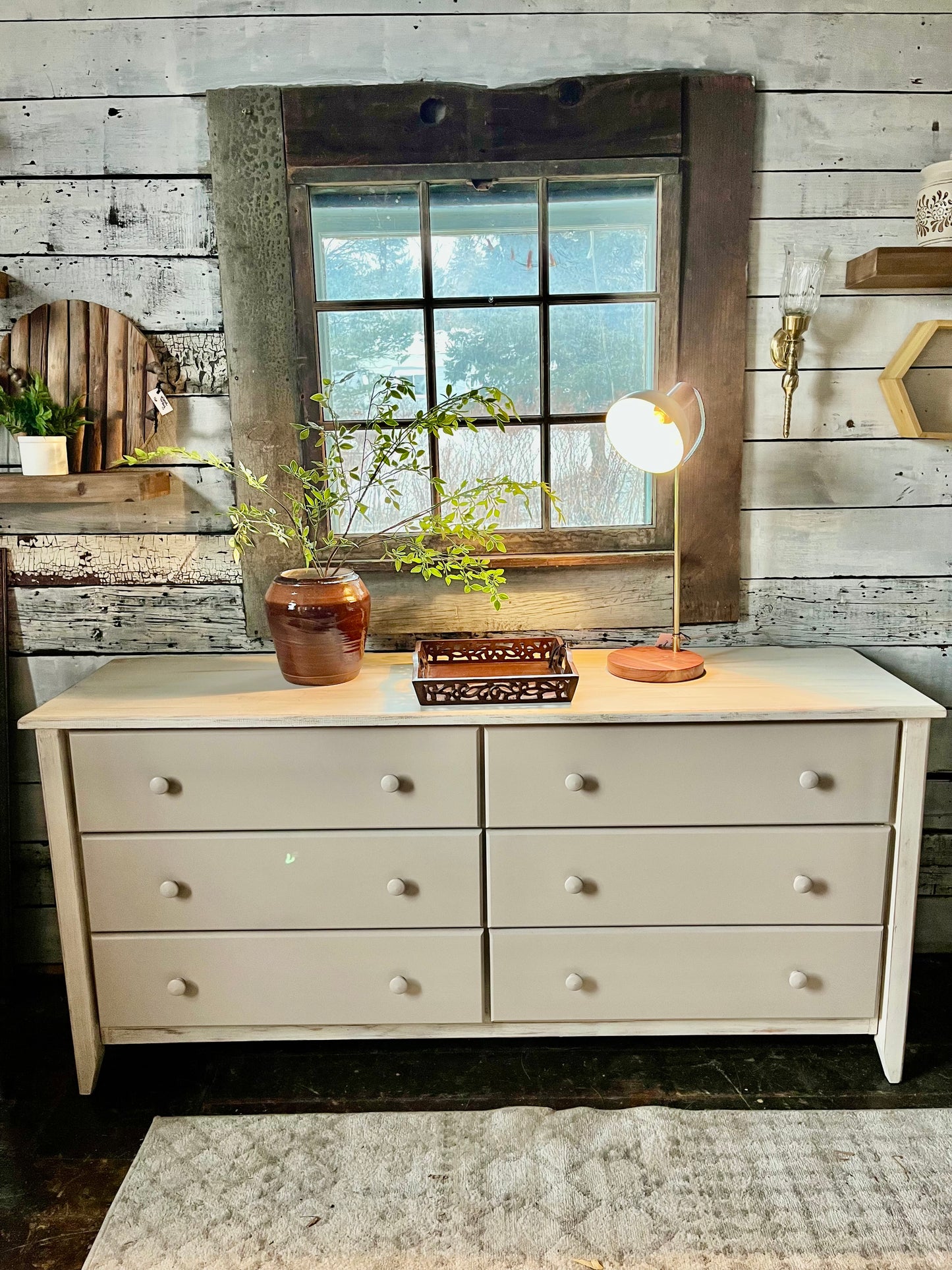 Vintage Painted Dresser/Console